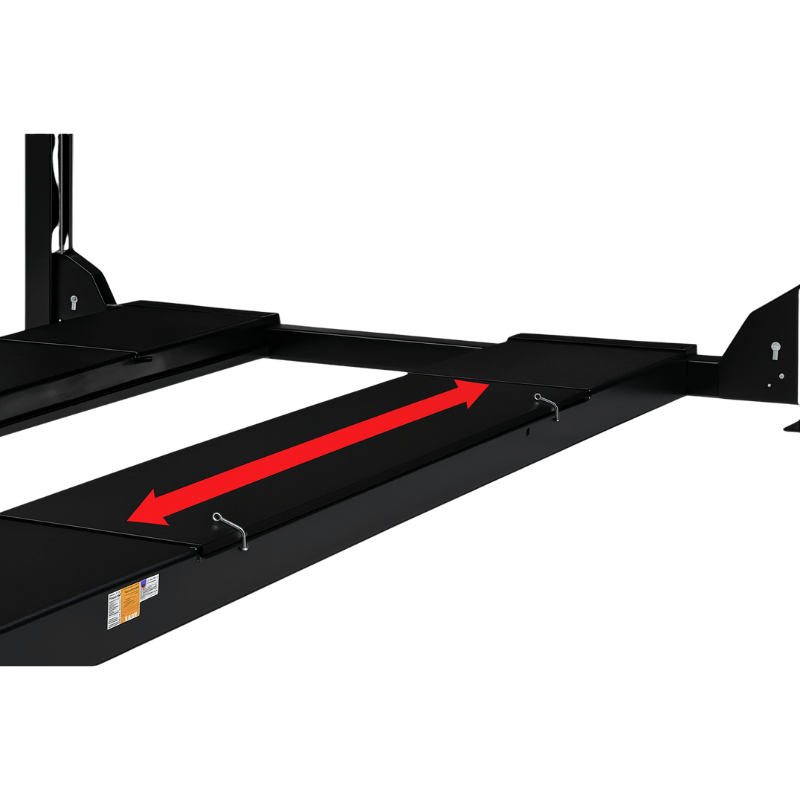 Hofmann EELR708APKG 15K 4 Post Alignment Lift - Includes (2) Rolling Jacks ALI C