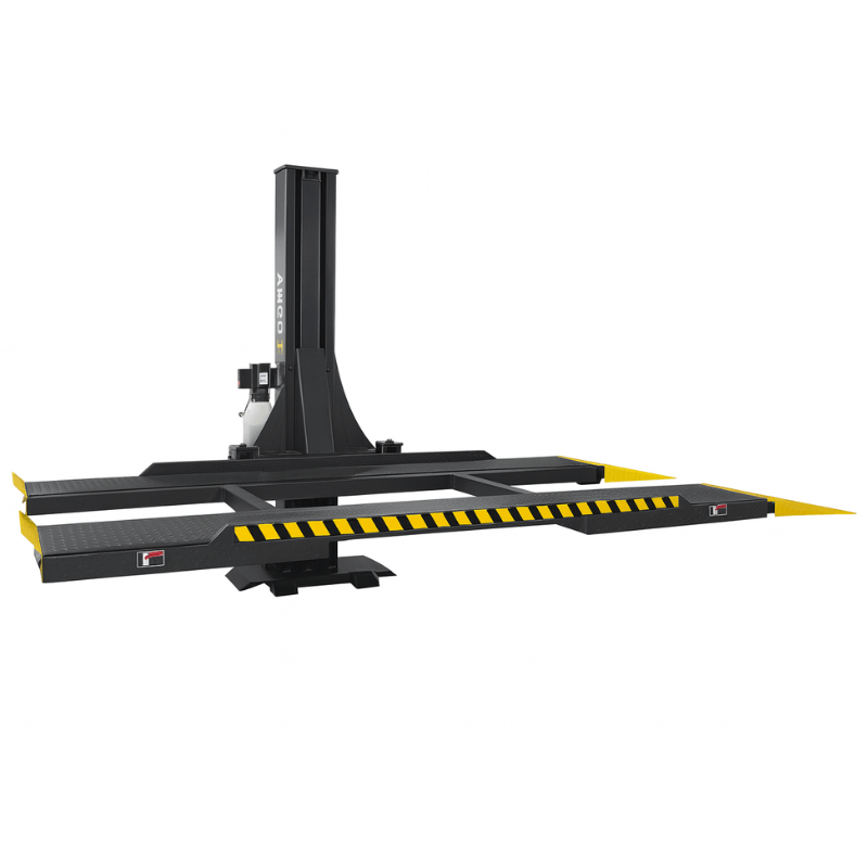 Amgo SPL 6 6,000 lb Single Post Parking Lift - Low Ceiling