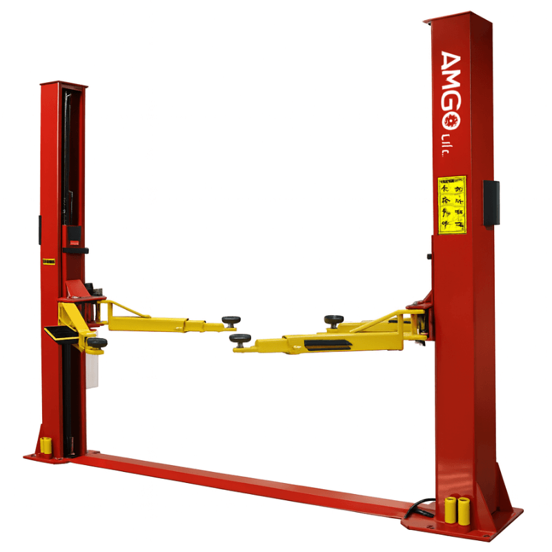 Amgo BP-9X, 9000 lb 2 Post Car Lift - Low Ceiling