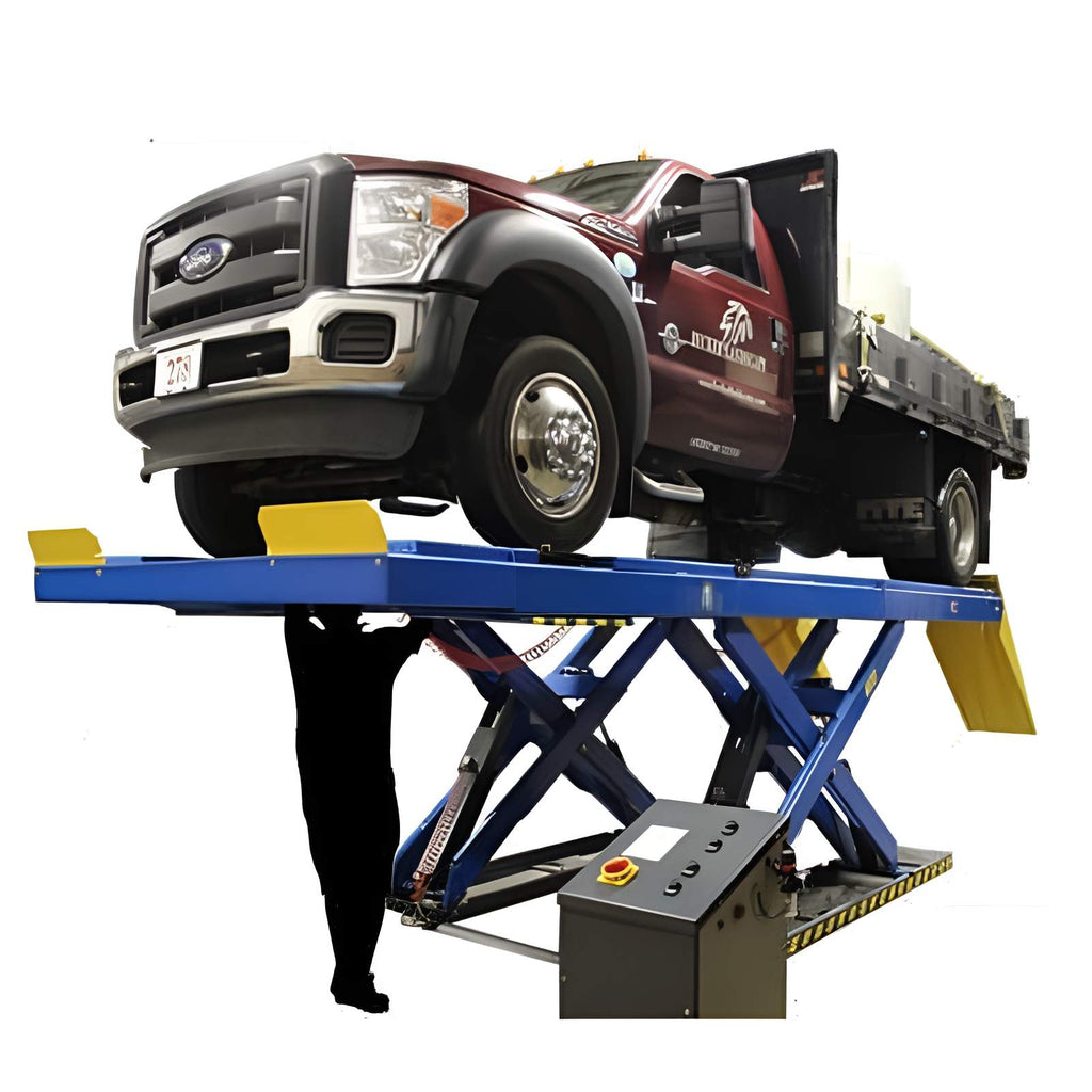 Atlas PX16A Scissor Alignment Lift and RJ8 Rolling Jack Combo