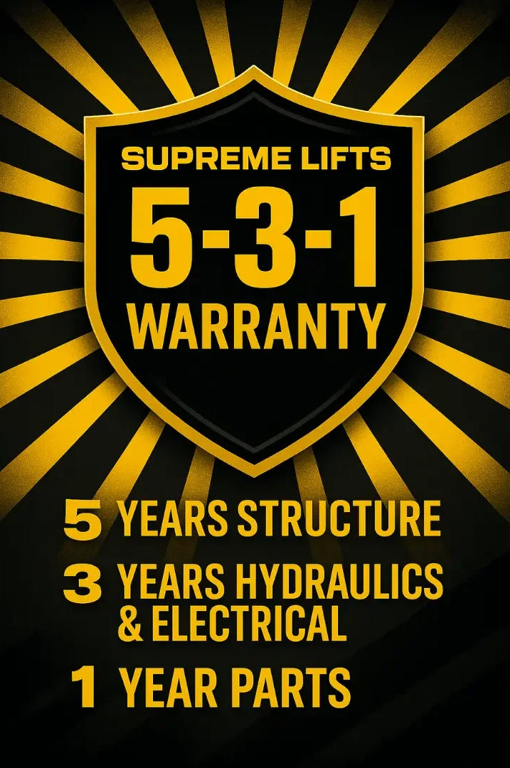Supreme SP-85P 8,500 lb 4 Post Parking Lift