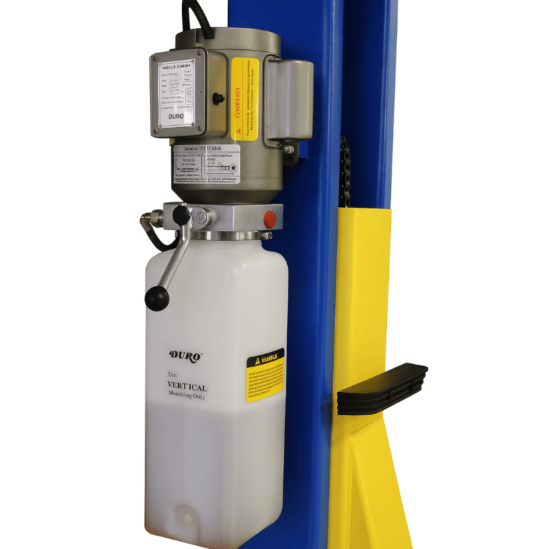 TP9KSCX, 9,000 lb 2 Post Car Lift Clear Floor - Symmetric