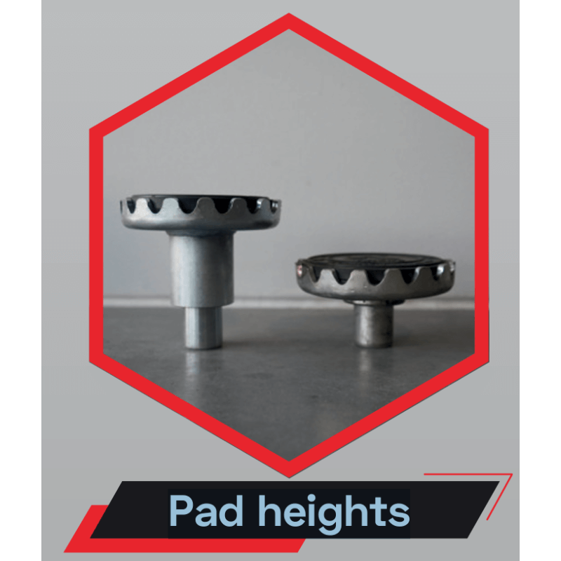 Krebs KB10 10,000lb 2 Post Lift - Adjustable Width; ALI Certified