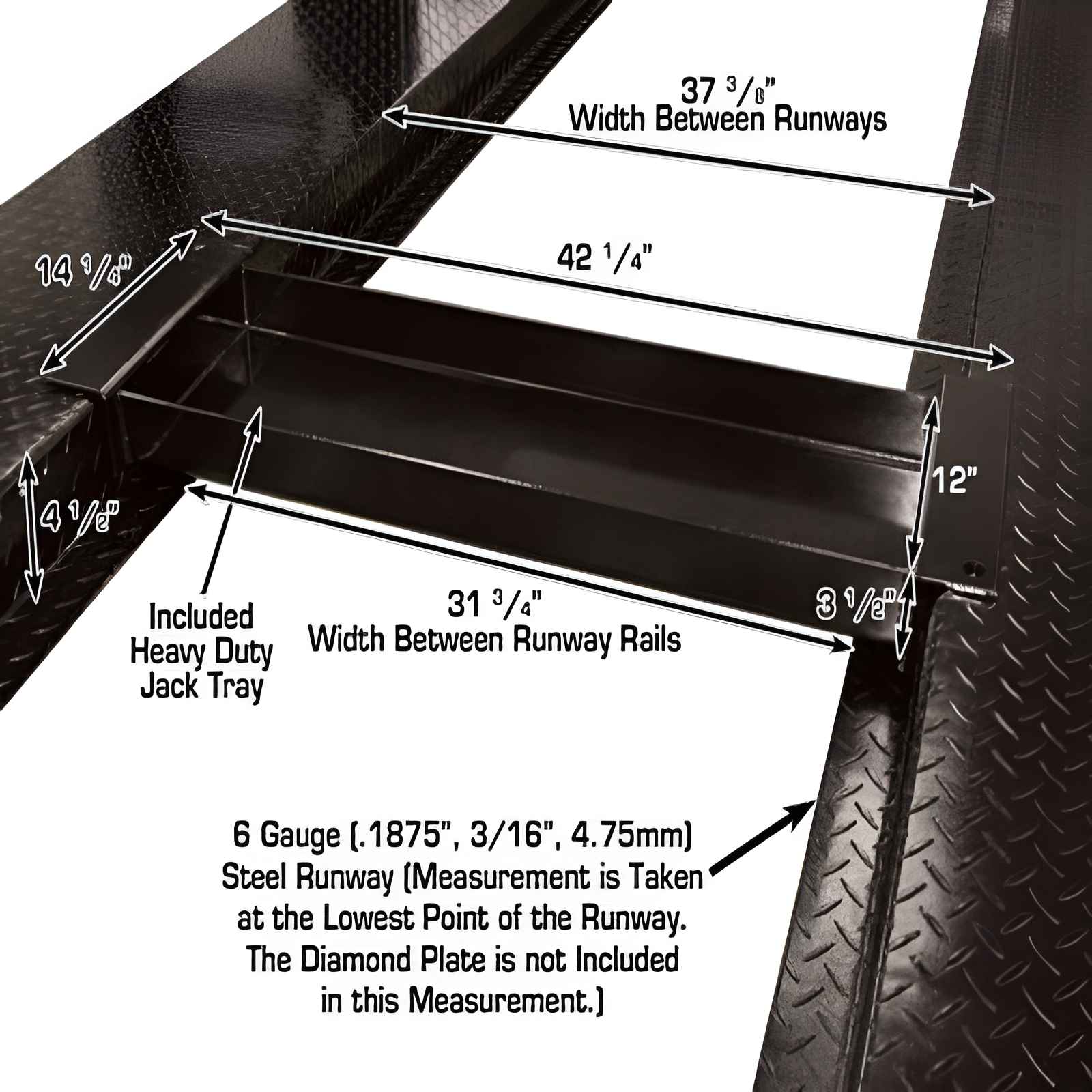 Atlas Garage Pro8000, 8,000 lb 4 Post Vehicle Storage Lift