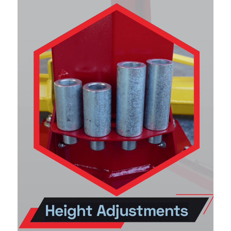 Krebs KB10 10,000lb 2 Post Lift - Adjustable Width; ALI Certified
