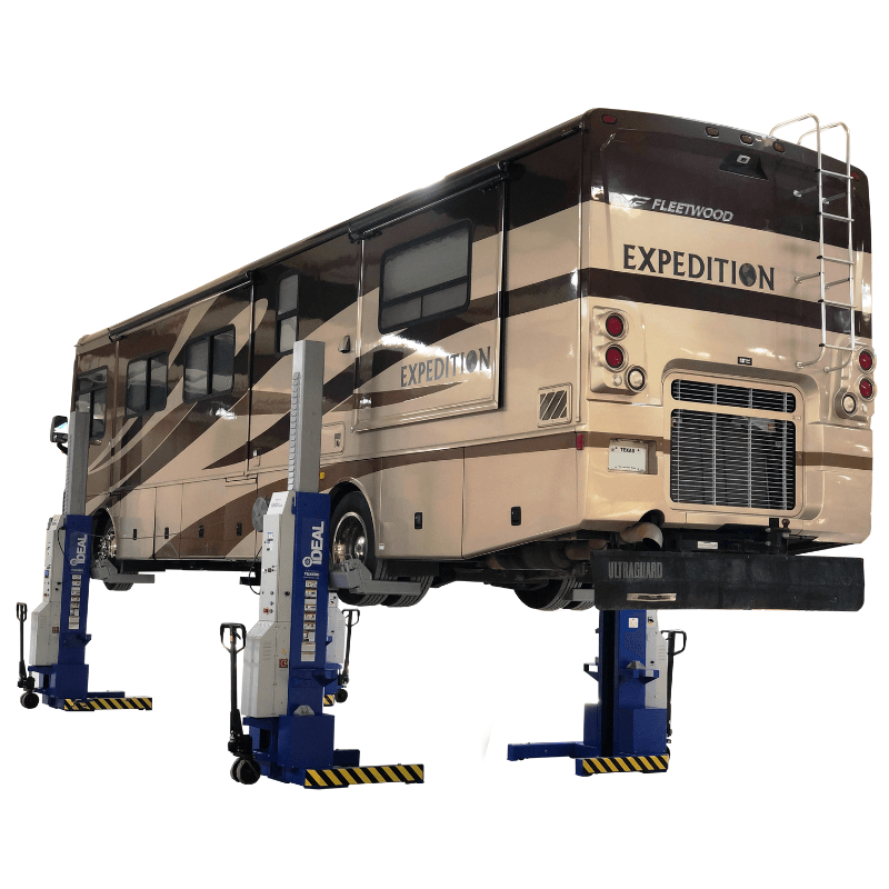 Ideal MSC-18K-X-6108 18,000lb Mobile Column Lift (6-Pack) ALI Certified