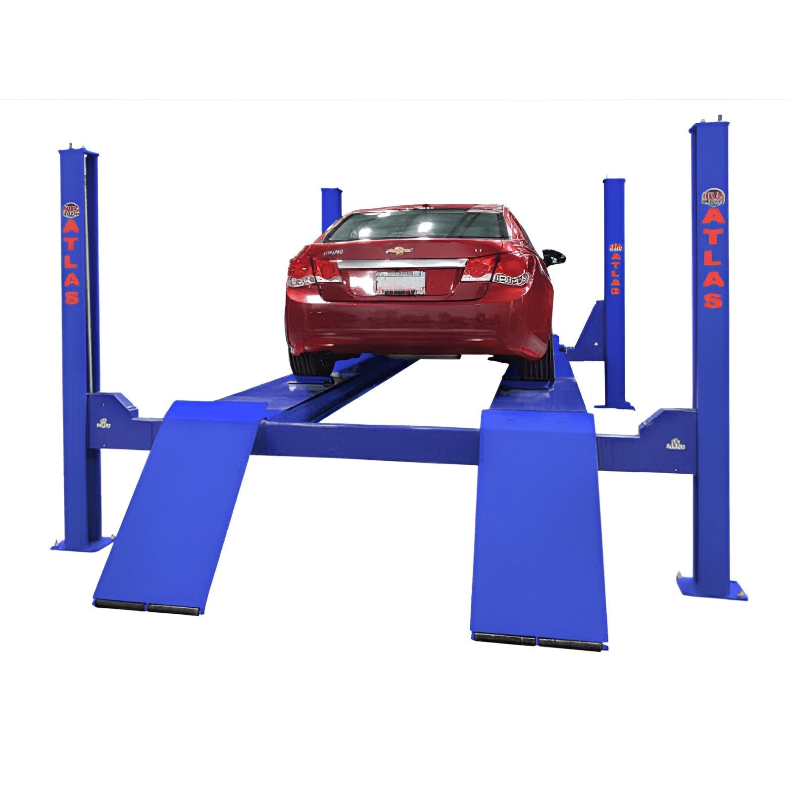 Atlas PVL14OF-EXT, 14,000 lb Alignment Lift - Open Front, ALI Certified