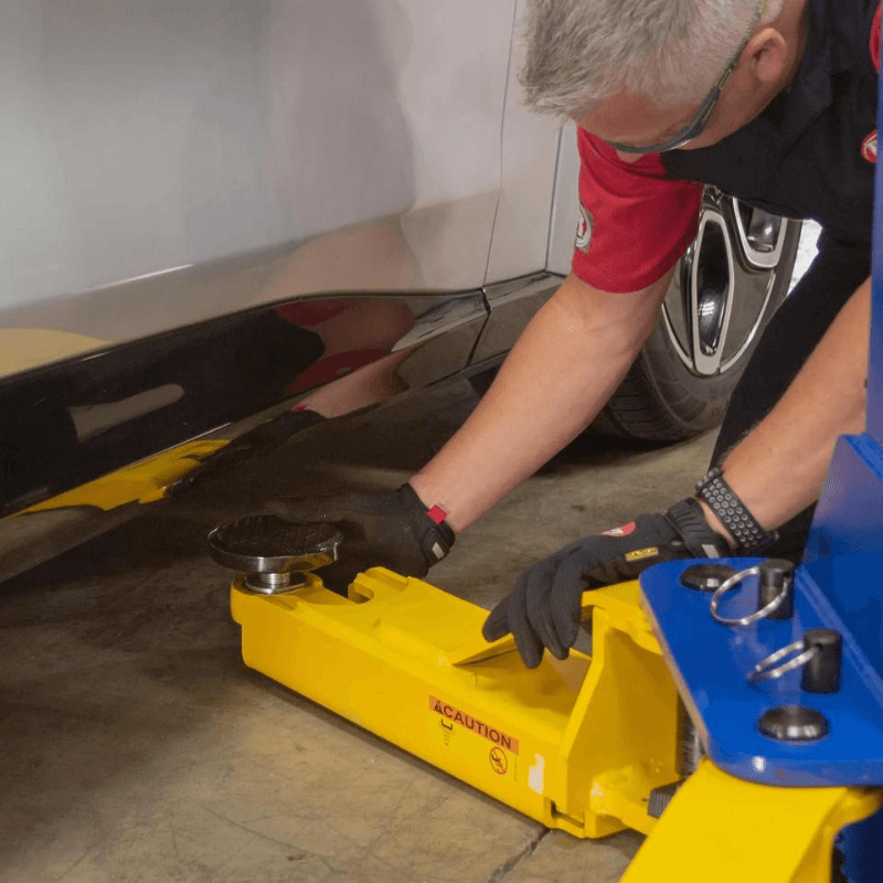 Rotary SPOA10-AV 10,000lb Asymmetric 2 Post Lift