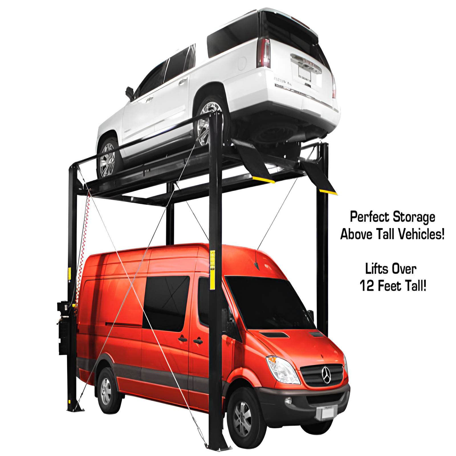 Atlas PRO7000ST, 7,000 lb 4 Post Lift - Extra Tall