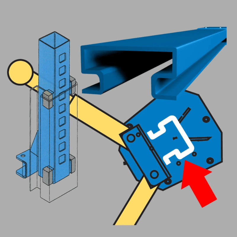 Rotary SPO20 20,000lb 2 Post Lift - Adjustable Width/Height; ALI Certified