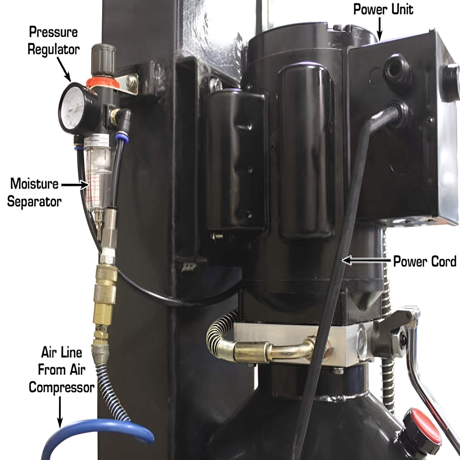 Atlas PRO7000ST, 7,000 lb 4 Post Lift - Extra Tall