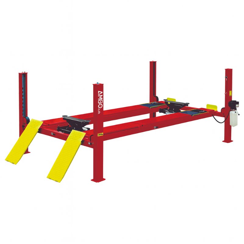 Amgo PRO 12SX 12,000lb 4 Post Lift - Extra Wide