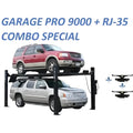 Atlas Garage Pro 9000 4 Post Lift + (2) RJ35 Sliding Jacks Combo