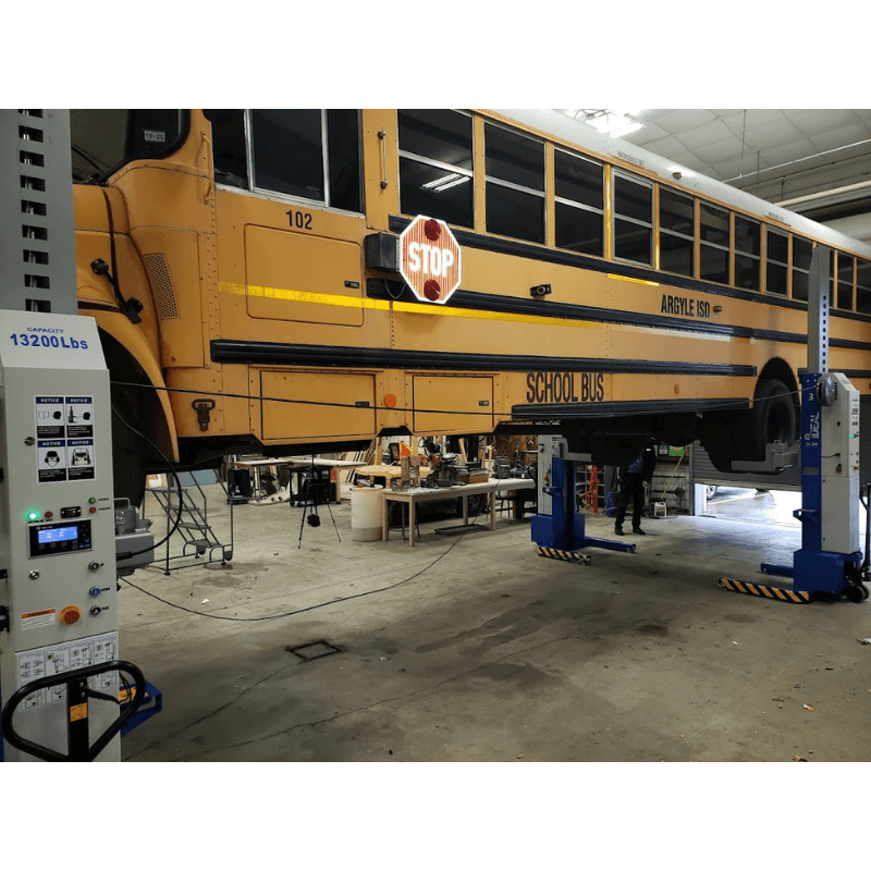 Ideal MSC-13K-B-452, 13,000lb Mobile Column Lift (4-pack)