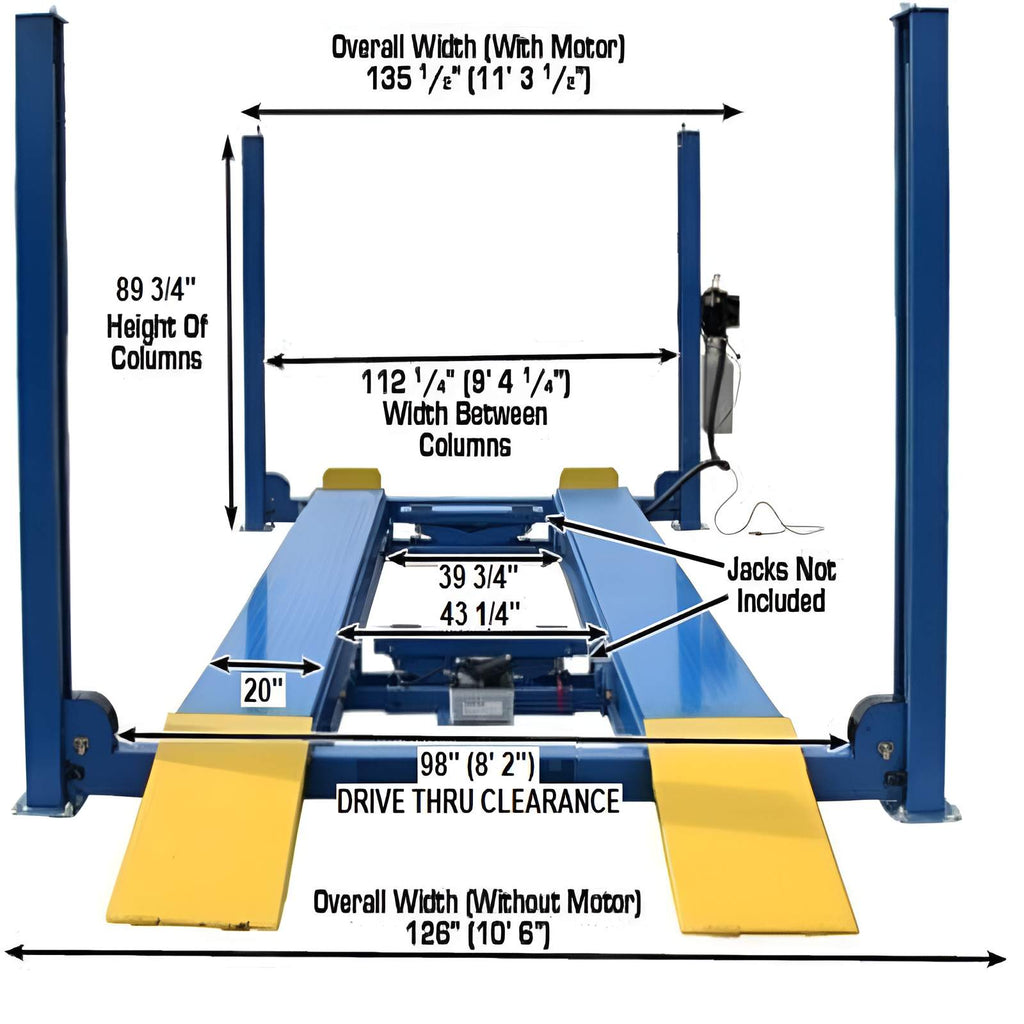 Atlas 412 Lift 12,000 lb - Commercial
