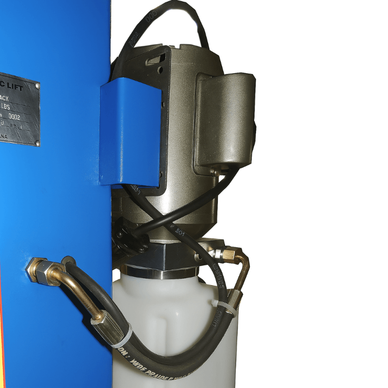 TP9KSCX, 9,000 lb 2 Post Car Lift Clear Floor - Symmetric