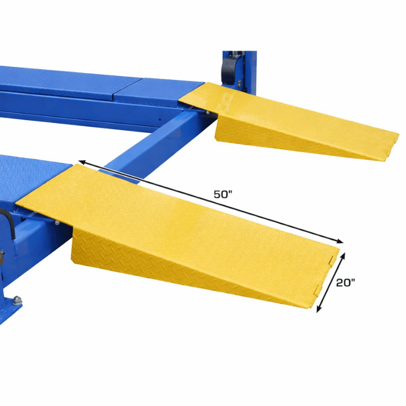 Atlas 414A 4 Post Alignment Lift + (2) RJ8 Rolling Jacks Combo