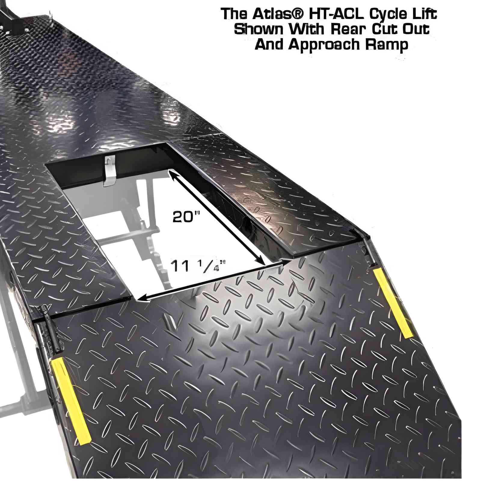 Atlas ACL Motorcycle Lift w/ Roller Plate