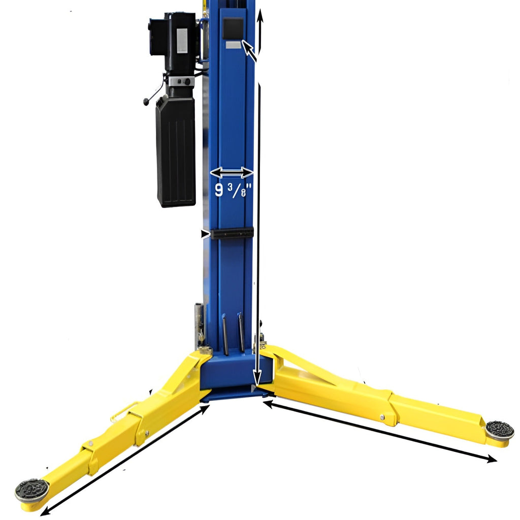 Atlas 9OHSC-SS 9,000 lb 2 Post Lift