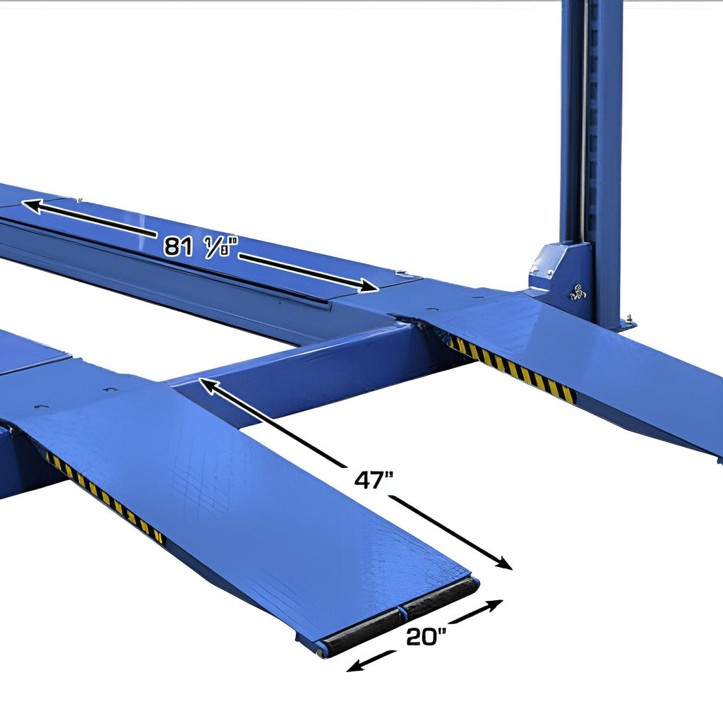 Atlas PVL14OF-EXT, 14,000 lb Alignment Lift - Open Front, ALI Certified
