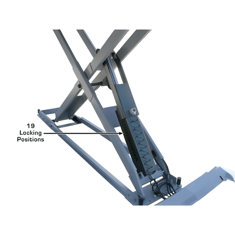 Atlas 12AWFSL Alignment Double Scissor Lift and RJ-6 Rolling Jack Combo