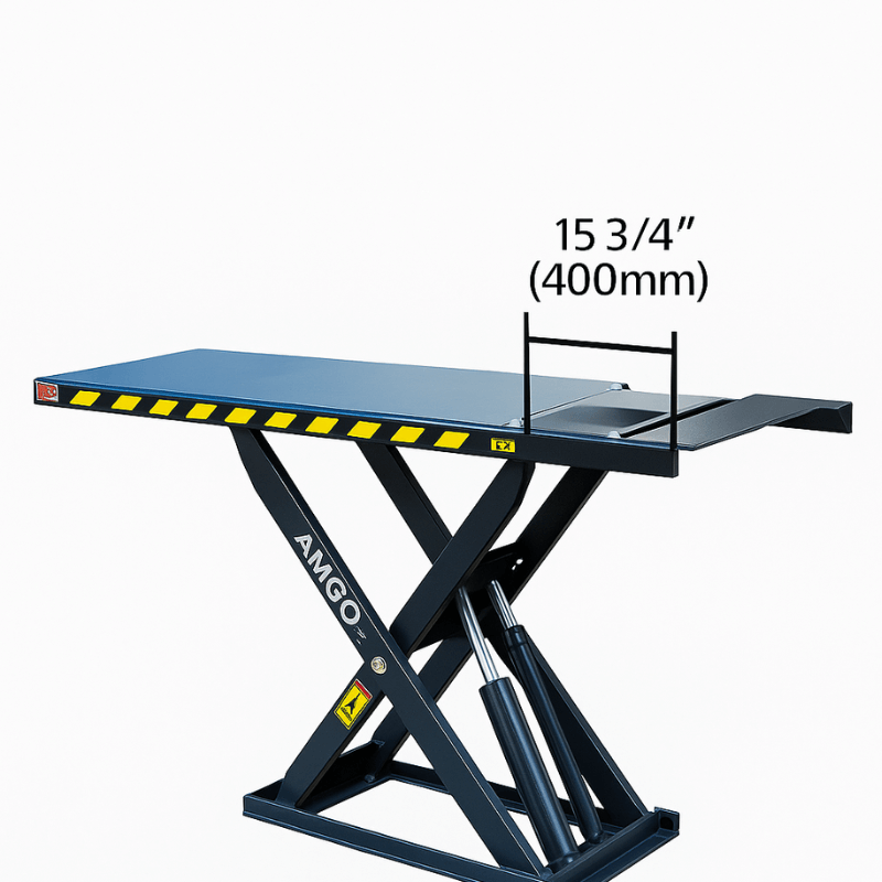 Amgo MRL09, 9000lb Mid-rise Scissor  Lift