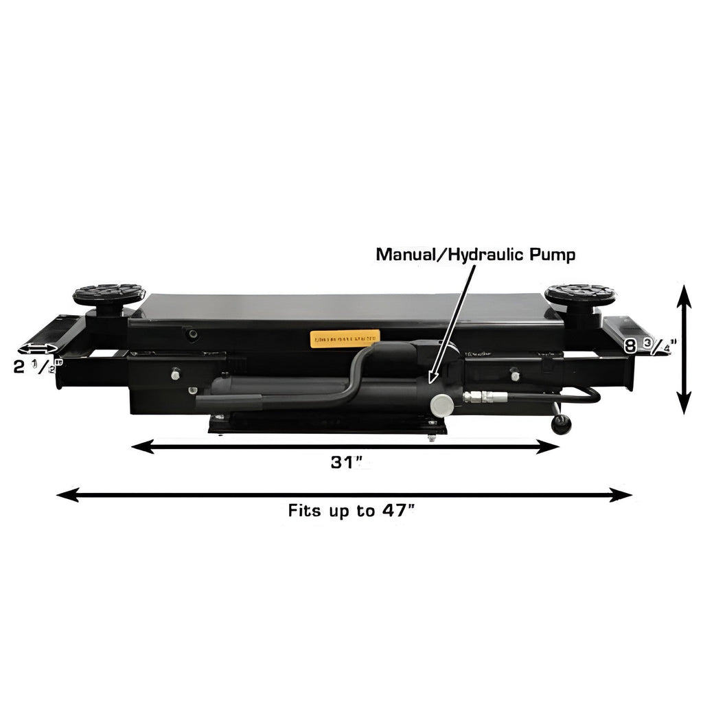 Atlas 408SL 4 Post Lift + (2) ProJack35 Sliding Jack Combo