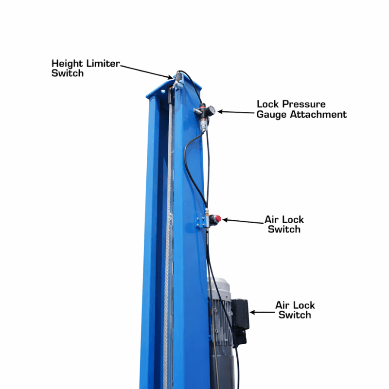 Atlas 414A 14,000 lb 4-Post Alignment Lift (Includes Turntables)