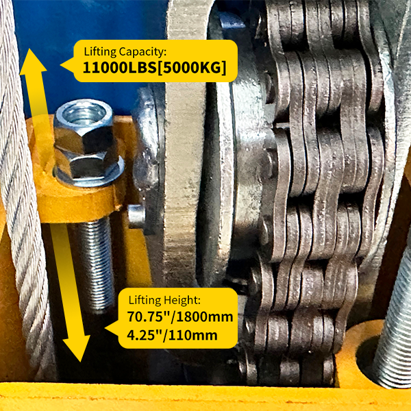 M&E 2 Post Lift 11000lbs Two Post Auto Lift Auto Truck Hoist Super Quality-ME-LM