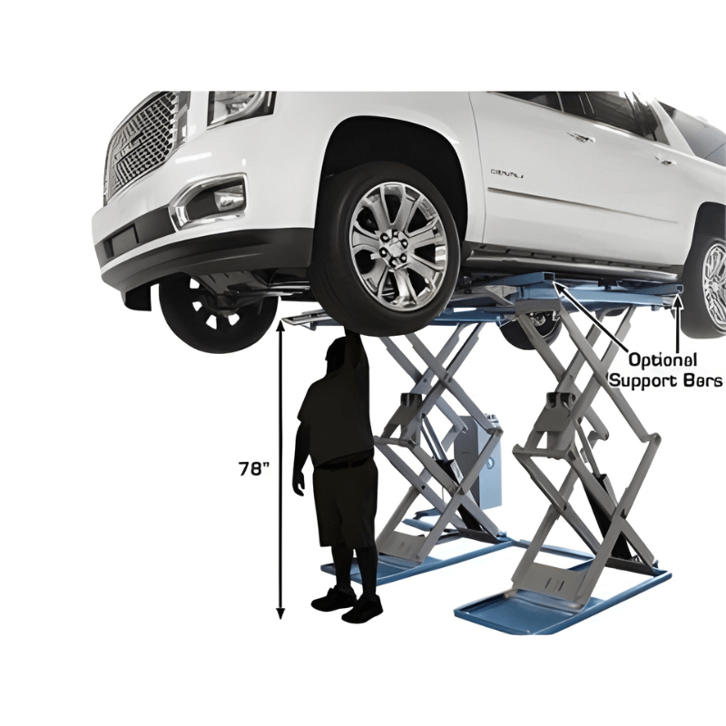 Atlas SLP9K 9,000 lb Full Rise Scissor Lift