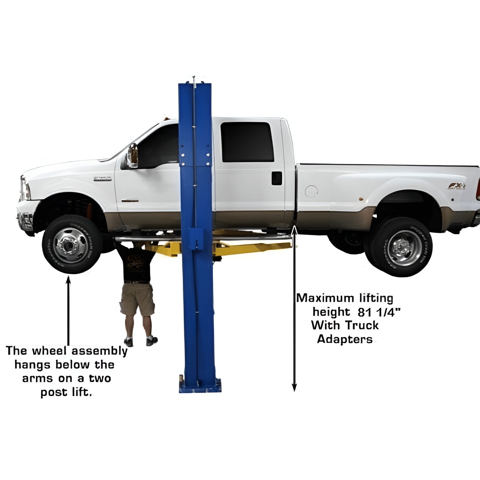 Atlas PV10PX 10,000 lb 2 Post - Symmetric/Asymmetric