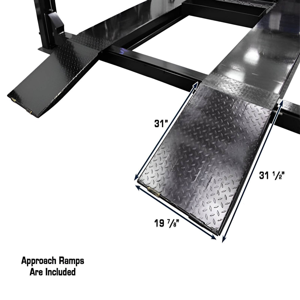 Atlas Garage Pro 9000 4 Post Lift + (2) RJ35 Sliding Jacks Combo