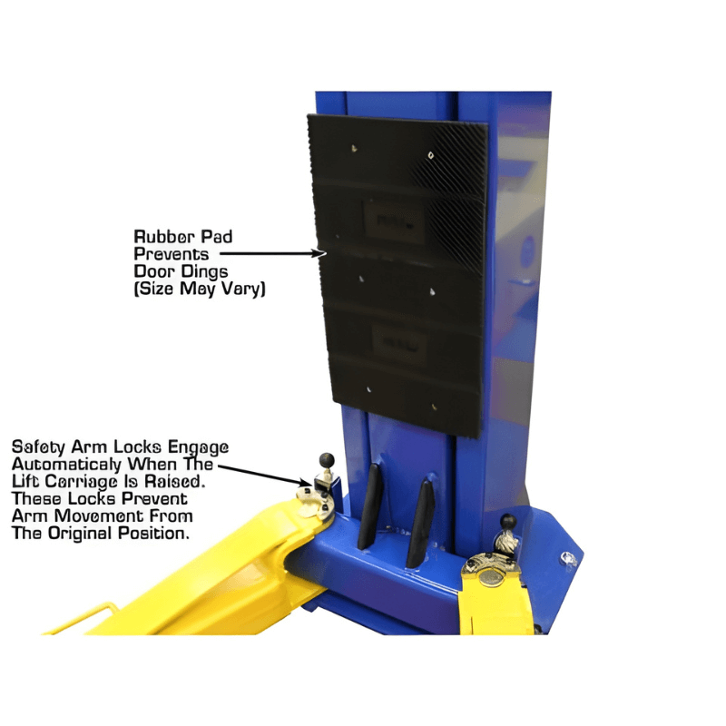 Atlas OHX10000X 10,000 lb Extra Tall 2-Post Lift