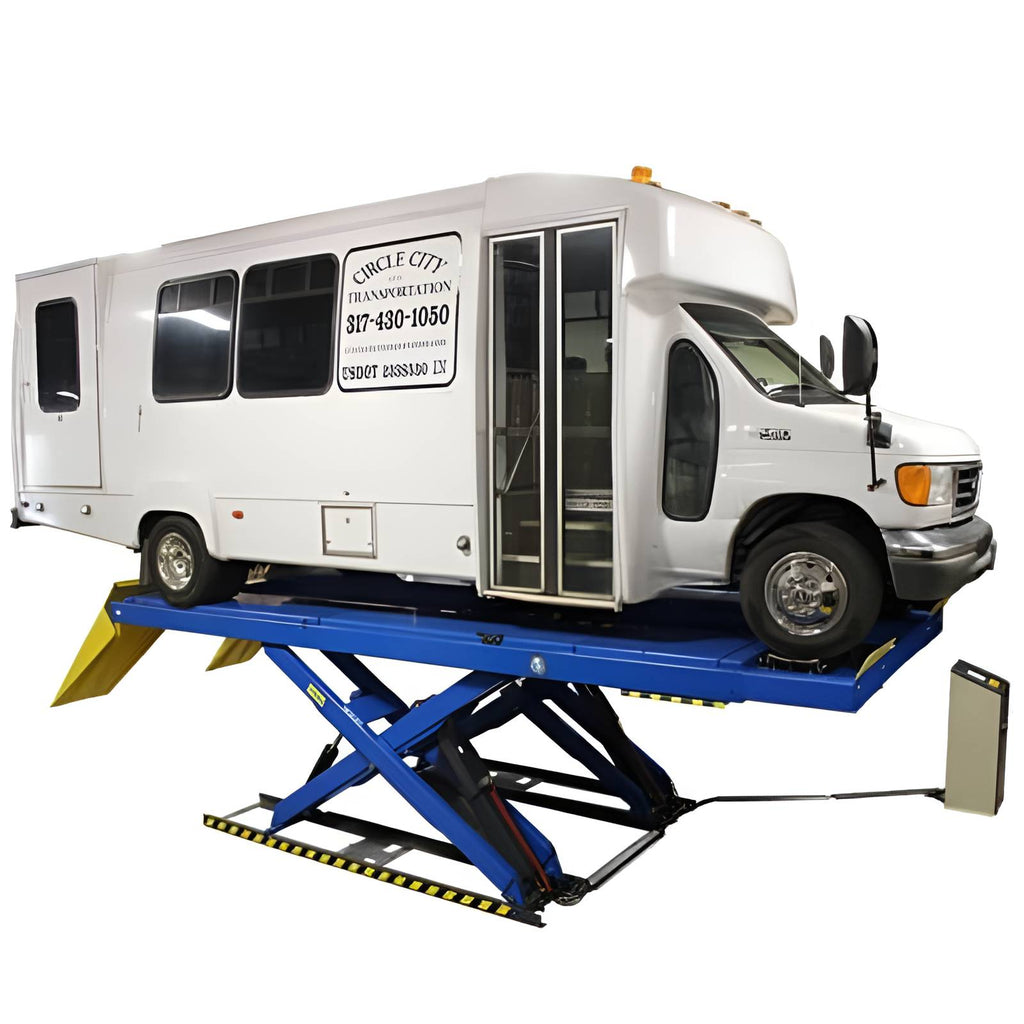 Atlas PX16A Scissor Alignment Lift and RJ8 Rolling Jack Combo