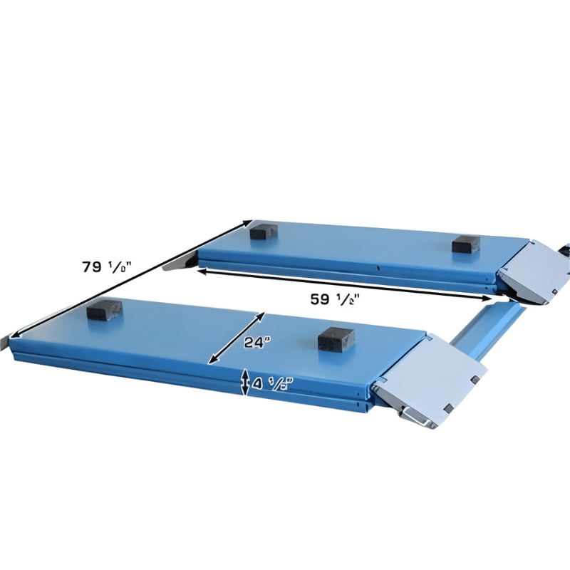Atlas SLP9K 9,000 lb Full Rise Scissor Lift