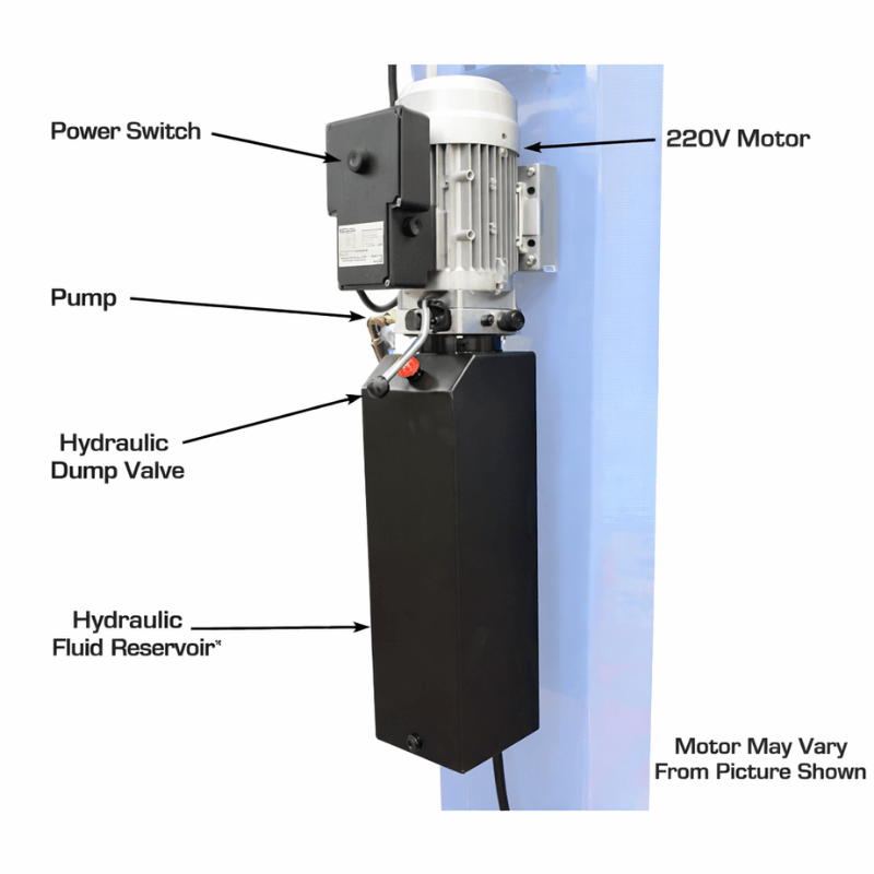 Atlas 414A 14,000 lb 4-Post Alignment Lift (Includes Turntables)