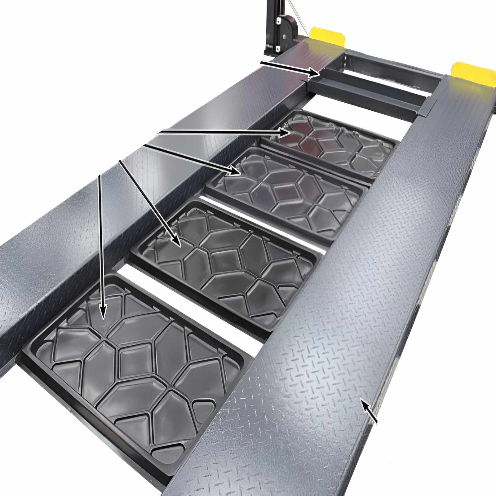 Atlas 408SL 4 Post Lift + (2) ProJack35 Sliding Jack Combo