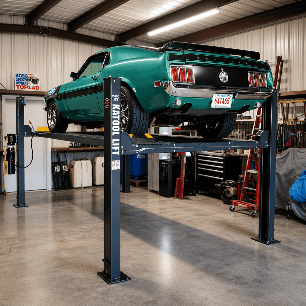 KT-4H850, 4 Post Vehicle Storage Lift 8,500lb