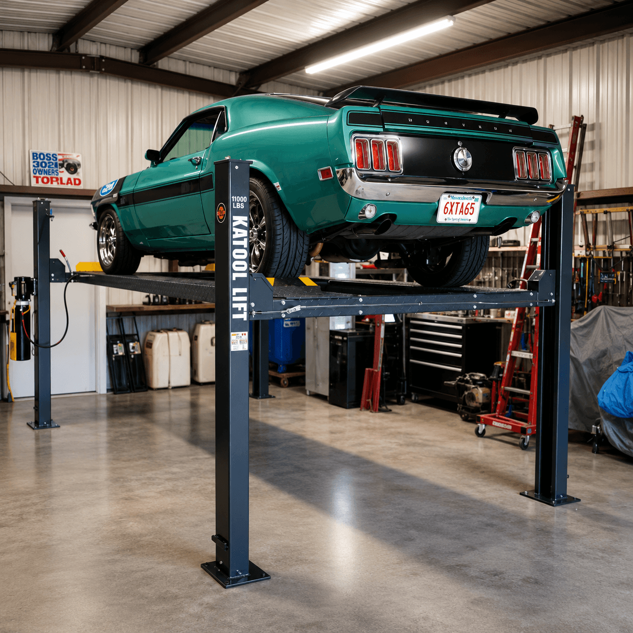 KT-4H850, 4 Post Vehicle Storage Lift 8,500lb