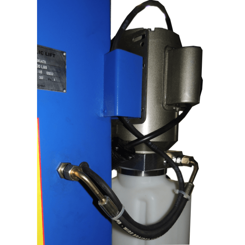 TP9KACX 9,000lb 2 Post Car Lift Clear Floor - Asymmetric