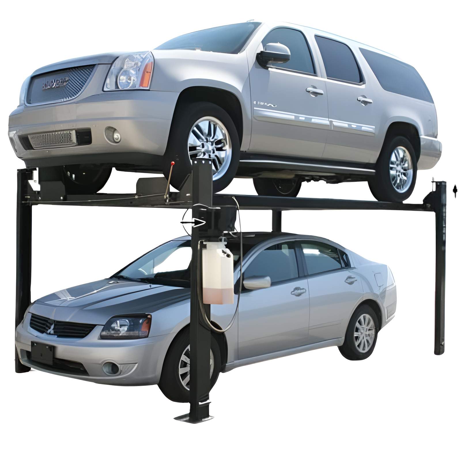 Atlas Garage PRO8000 4 Post Lift + (2) ProJack35 Sliding Jack Combo