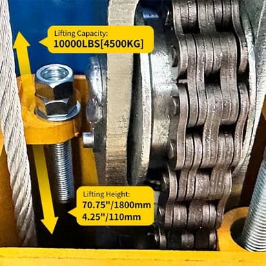 M&E 10000 lbs Two Post Lift 2 Post Lift Auto Lift Car Lift Hoist Equipment