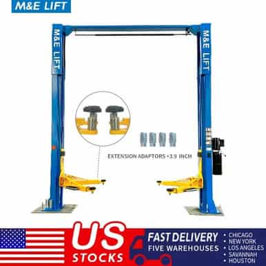 Katool ME-LM110S 11,000lbs 2-Post Vehicle Lift – Hydraulic Garage Hoist