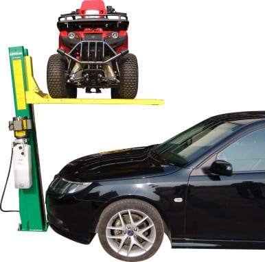 SINGLE POST PLATFORM STORAGE LIFT