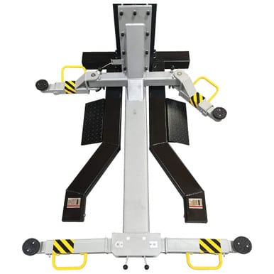 iDEAL MSC-6KLP 6,000 lb. Low Profile Mobile Single Post Lift - Black Edition
