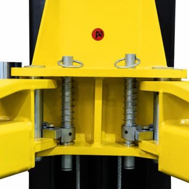 APlusLift 12,000LB 2-Post Overhead Single Release Direct Drive Car Lift with A 3-Year Warranty - AP-12SR