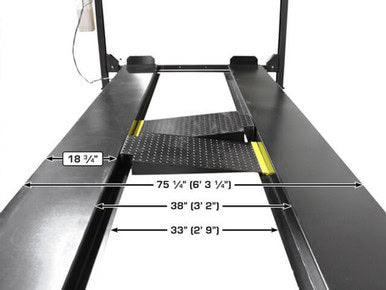 Apex 8 Hobbyist Four-Post Lift - ALI Certified