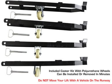 ATLAS Apex 8 Extra Long & Extra High 4-Post Hobbyist Lift - ALI Certified