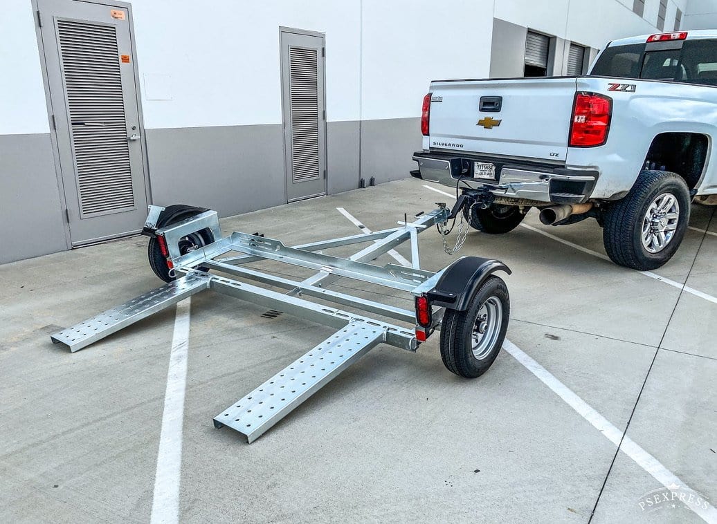 Galvanized Stand Up EZ Haul Idler - Image 4