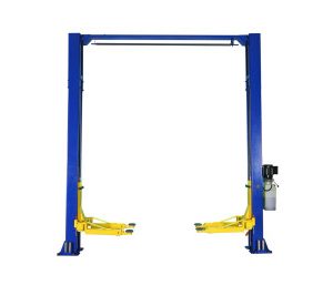 APlusLift HW-9KOH 9,000LB 2-Post Over Head Car Lift (Free Shipping to Business with Forklift)